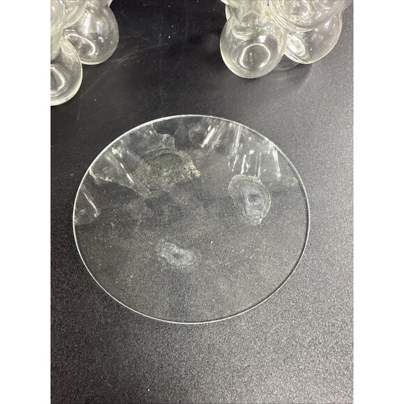 VTG “The Original” Floral Seven And Floral Design Glass Flower Arrangement Vases - Picture 7 of 15